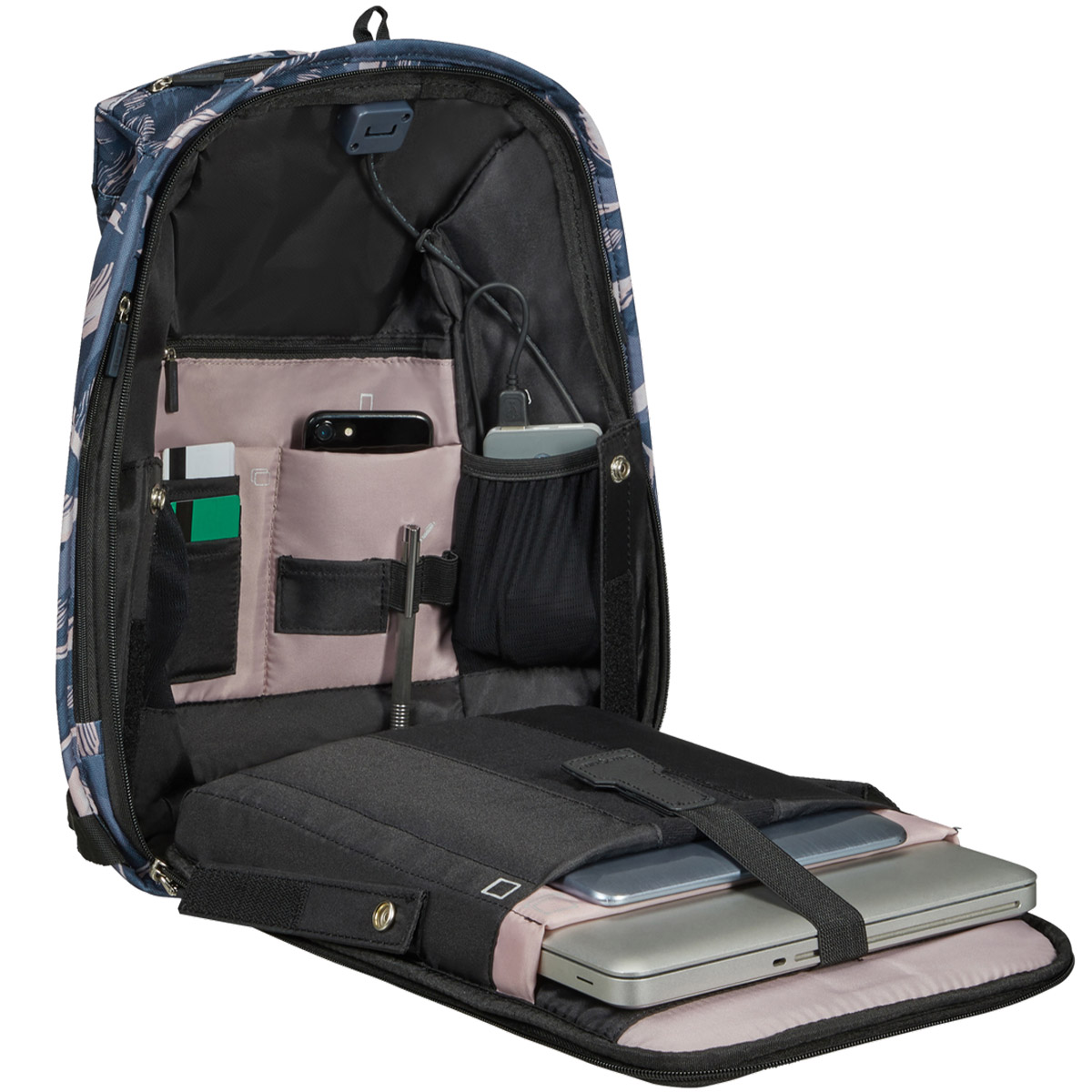 KB3-41101 Рюкзак для ноутбука KB3*101 S Laptop Backpack 14 Samsonite Securipak  - Вид №4