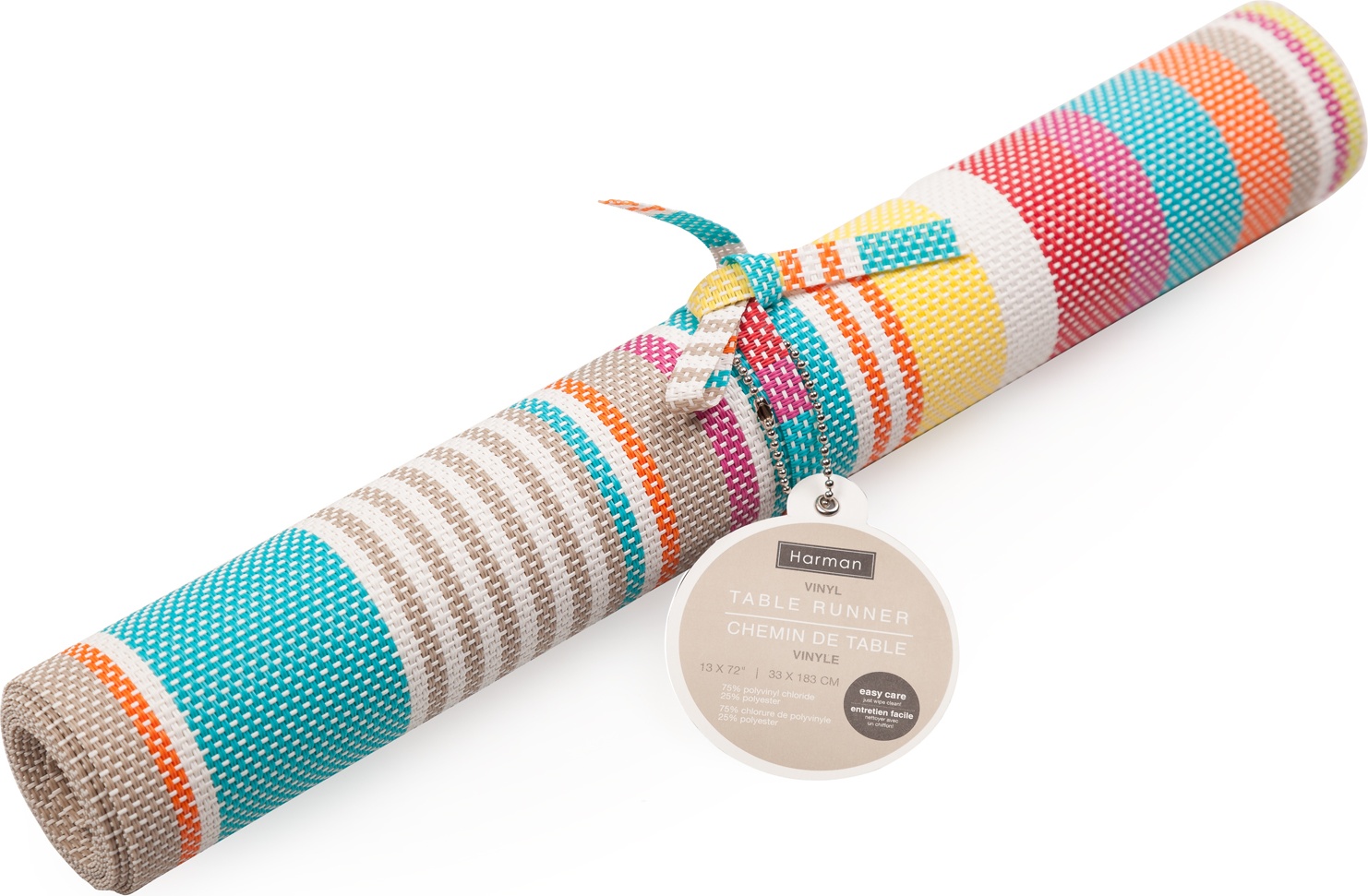 10623299 Harman Дорожка 183х33см "Полоски Майами" ПВХ 