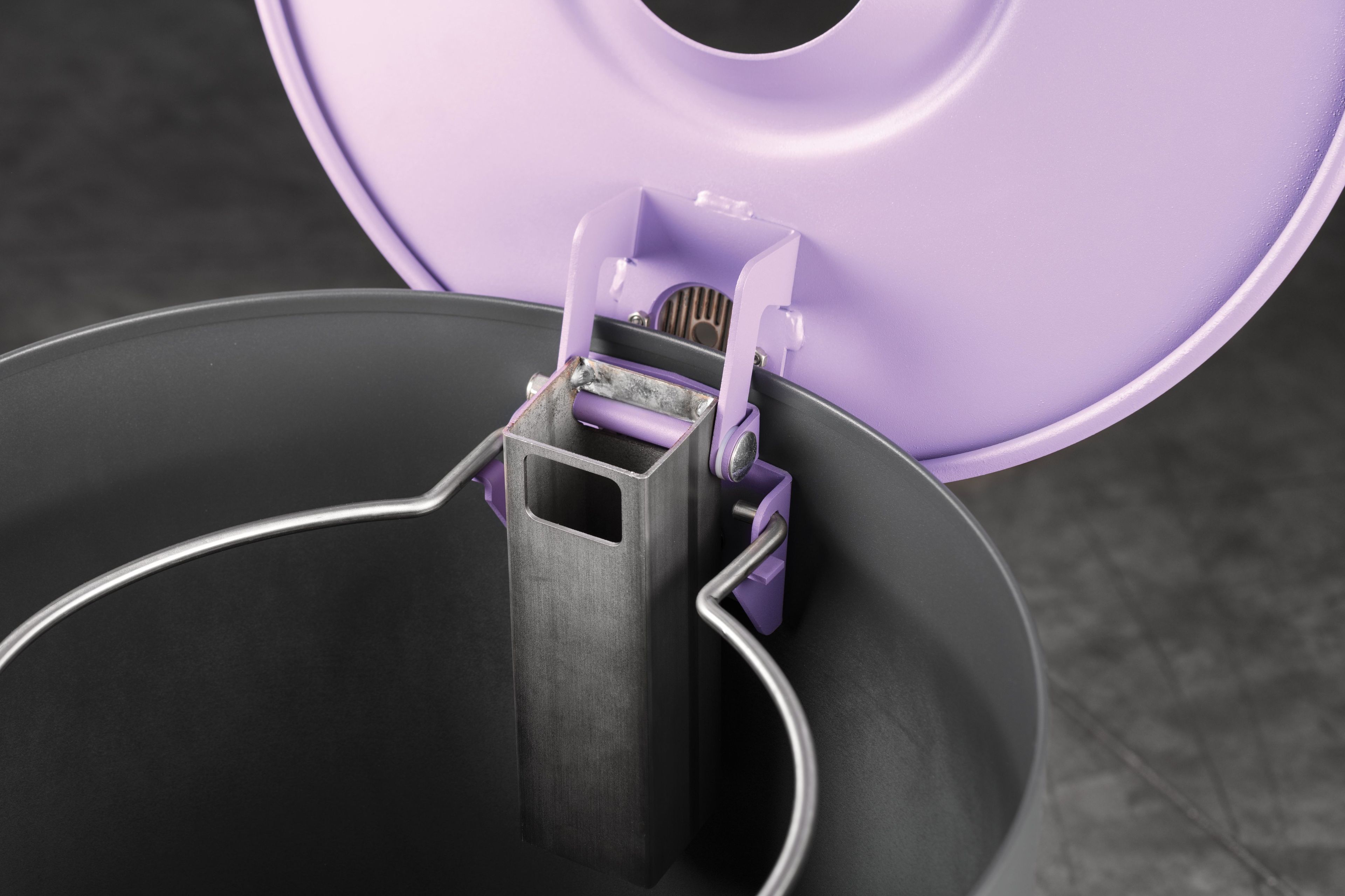 Стальная стойка для мусора с порошковым покрытием для утилизации отходов City Design MAINE ARCH-00060526 - Вид №4