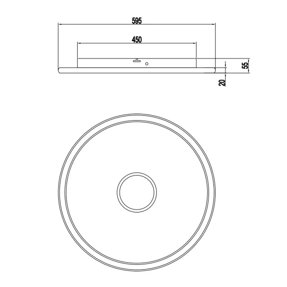 Светодиодный светильник Orbit FR5421CL-L80BG 80Вт бежевый 89344917 Santreyd STLM-0935206 - Вид №10