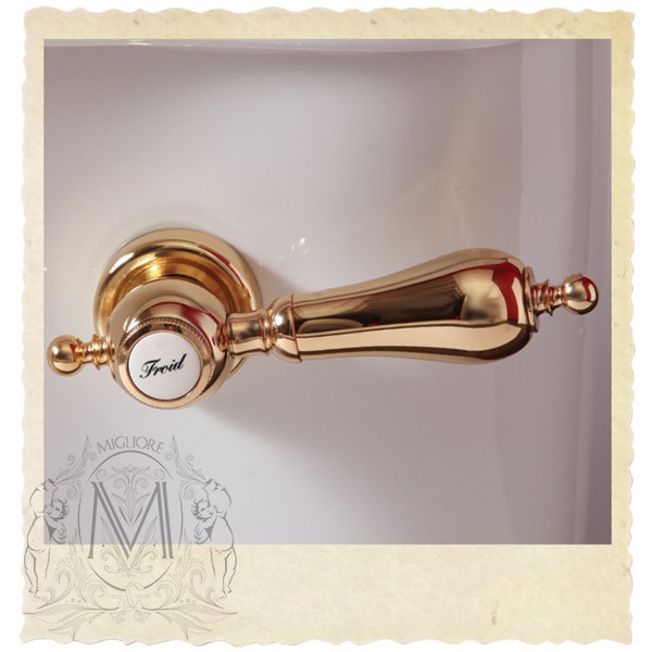 ML.IMP-25.301.BI/ML.IMP-25.308.BI/ML.OLV-29.012/ML.OLV-29.015/ML.RIC-29.040.BI.CR Компакт унитаз с бачком Белый Migliore  Италия  - Вид №5