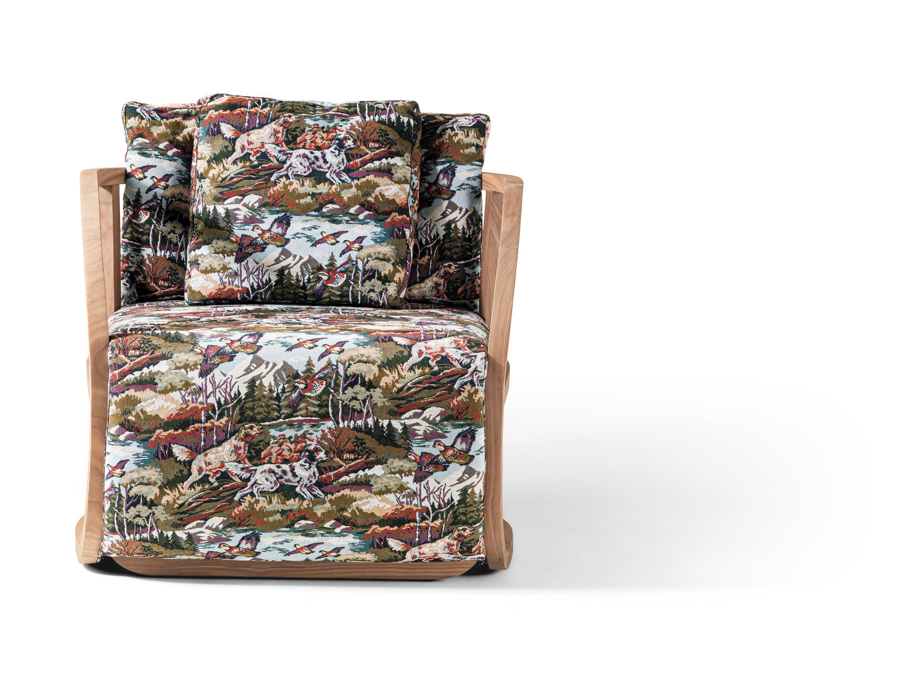 Тканевое кресло с подлокотниками Fratelli Boffi Fabula ARCH-00076812 - Вид №3