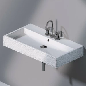 L278T1R3V4.400 Подвесная раковина настенная прямоугольная A. e T. Italia  белая