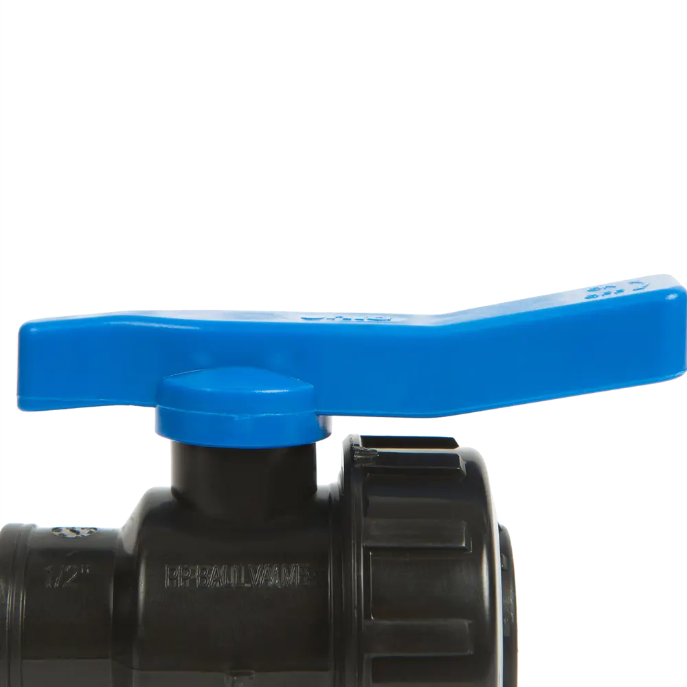 Кран ПНД 1/2"х1/2" внутренняя резьба полиэтилен UNIO STLM-2095844 - Вид №2