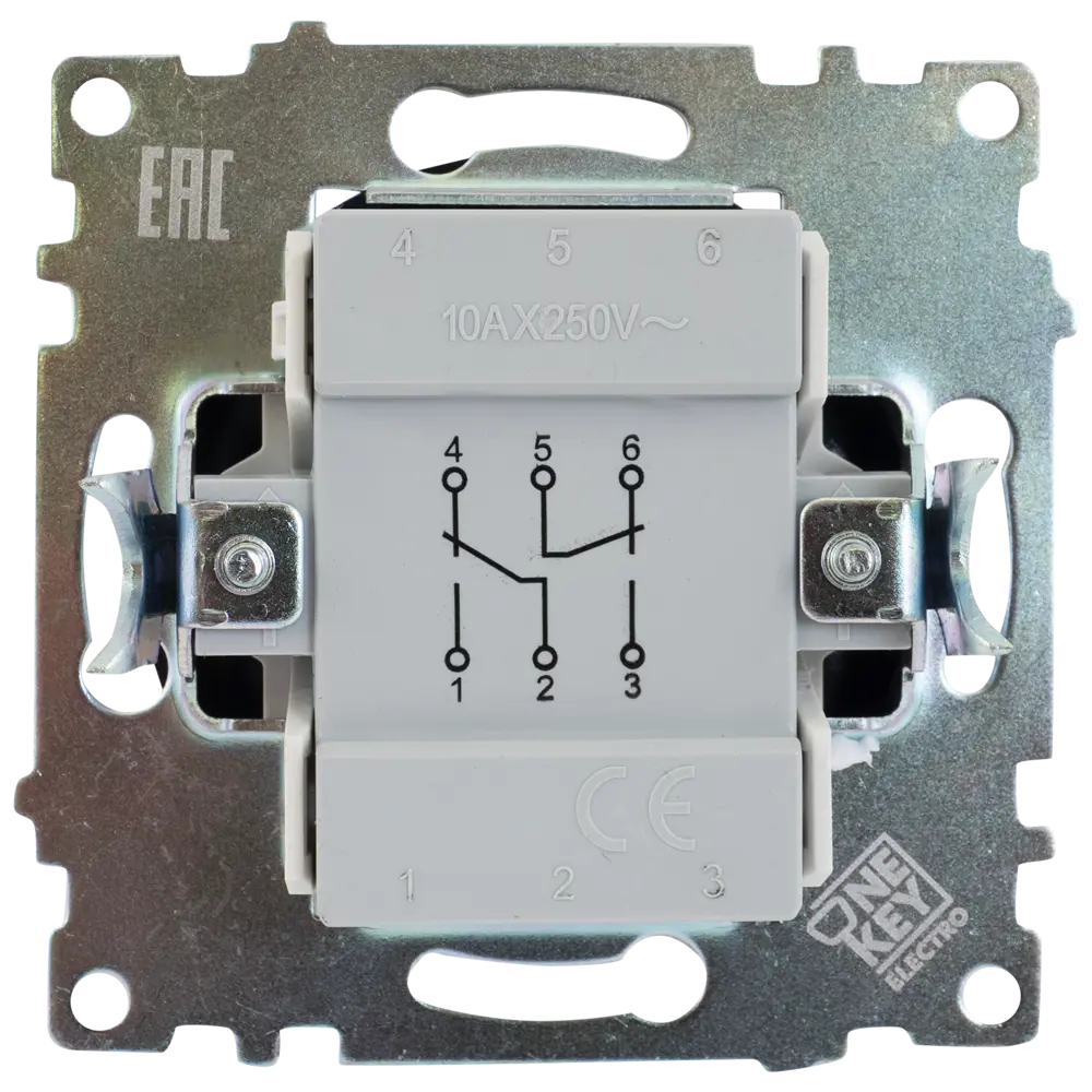 Переключатель Onekey Florence для управления светом из двух точек 82127017 ONEKEYELECTRO STLM-0019902 - Вид №3