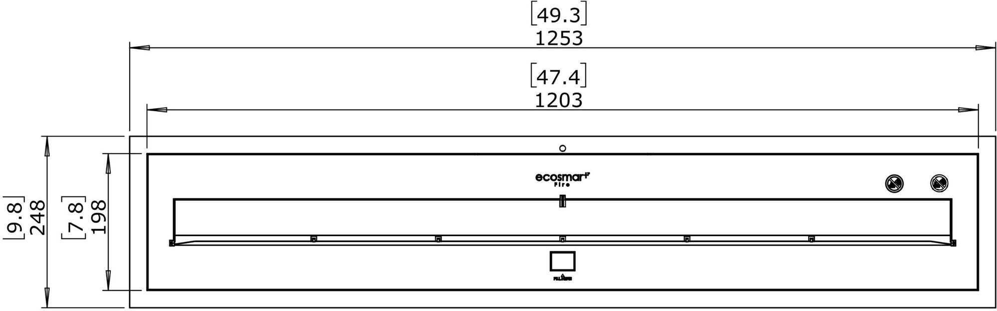 EcoSmart Fire Горелка на биоэтаноле для камина Ethanol burners sun-id-1348391 - Вид №4