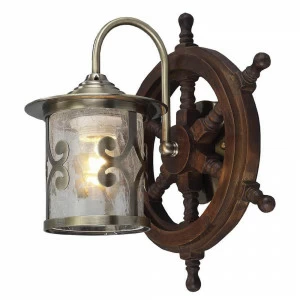 Бра настенное коричневое Seven Fires "Палермо" 30459.02.93.01 SEVEN FIRES МОРСКАЯ, ШТУРВАЛ 00-3929691 Коричневый