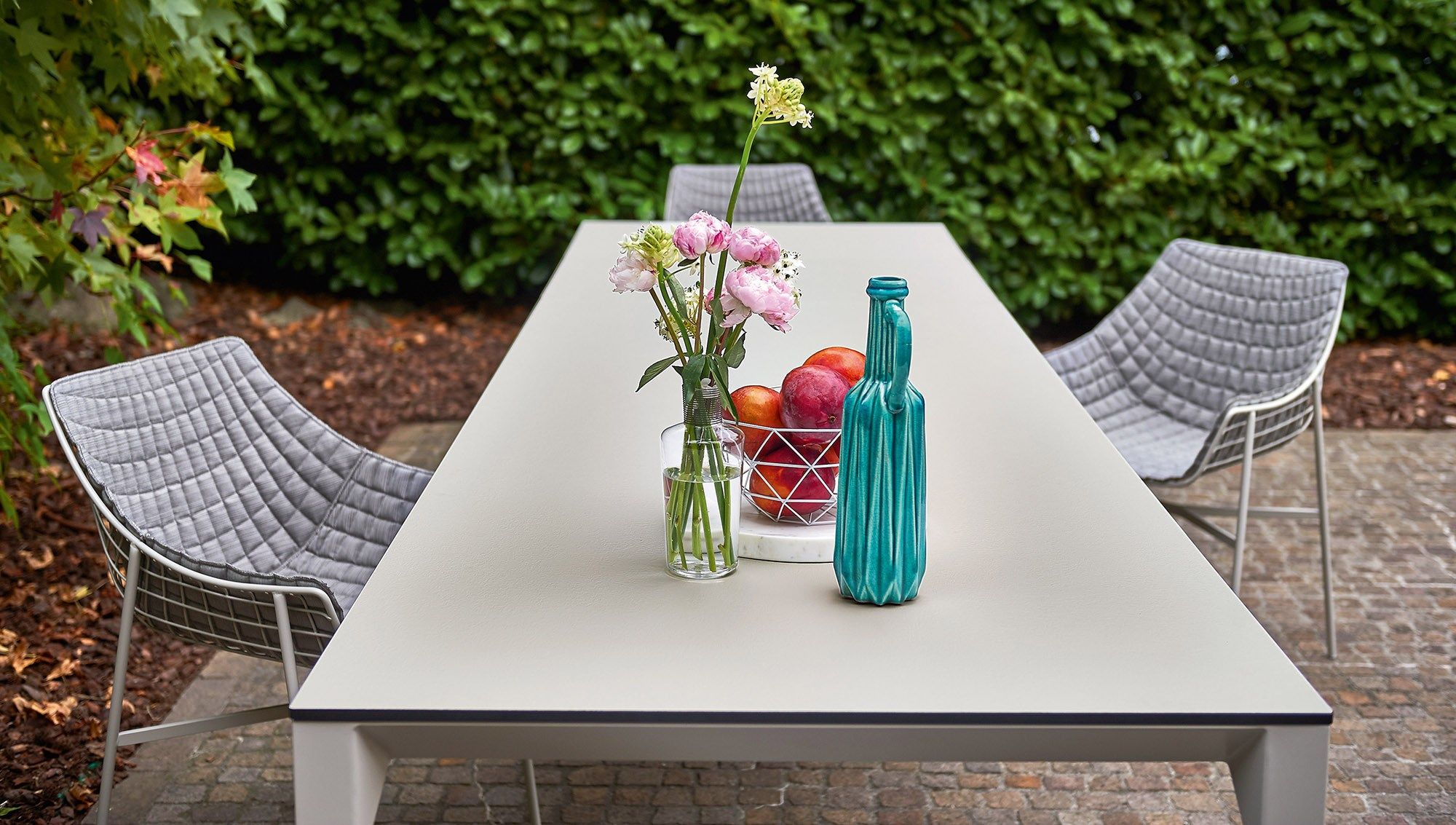 Стальной садовый стул с подлокотниками Varaschin Summer Set ARCH-00135520 - Вид №2