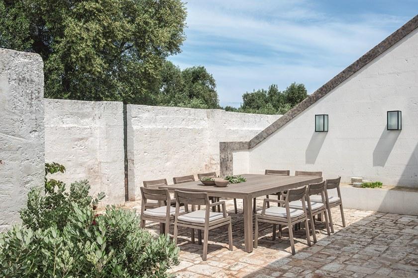 Ethimo Прямоугольный деревянный садовый стол Costes Cort0100 - Вид №2