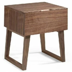 Прикроватная тумбочка дизайнерская коричневая CP1702-H ANGEL CERDA  148638 Коричневый