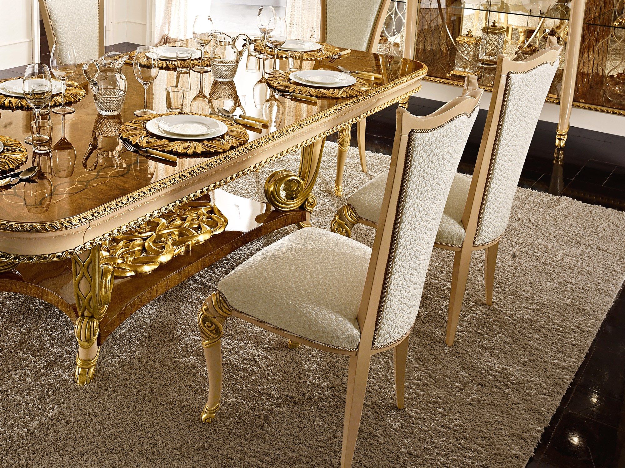 Мягкий стул из ткани A.R. Arredamenti ARCH-00053200 - Вид №1