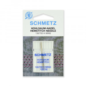 130/705H Иглы для быт. шв. машин Иглы для мережки 1 шт №100 Schmetz
