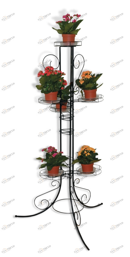 Подставка для цветов Graciya 497 SHEFFILTON ПОДСТАВКИ ДЛЯ ЦВЕТОВ 014979 Чёрный 