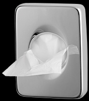 GH818 Контейнер для гигиенических пакетов, пластмассовый 13,5 x 3,2 h 9,5 см. bagno&associati GRAND HOTEL