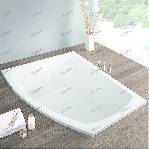 Ванна встраиваемая LARGO 180х130 см с аэромассажем Deluxe HOESCH 3694