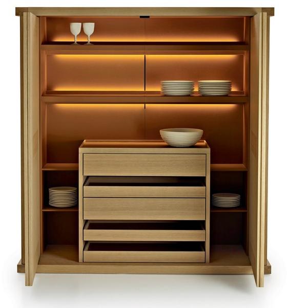Maxalto Комод деревянный с ящиками Convivium sun-id-1431971 - Вид №1