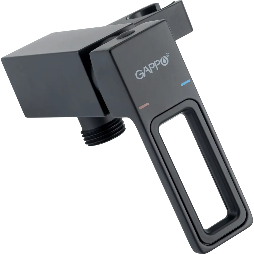 89359048 Гигиенический душ Gappo Eder GL7301-6, набор со смесителем, цвет черный матовый STLM-0985063  - Вид №2