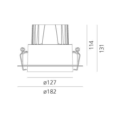 Алюминиевый светодиодный светильник Artemide Picto ARCH-00149834 - Вид №3