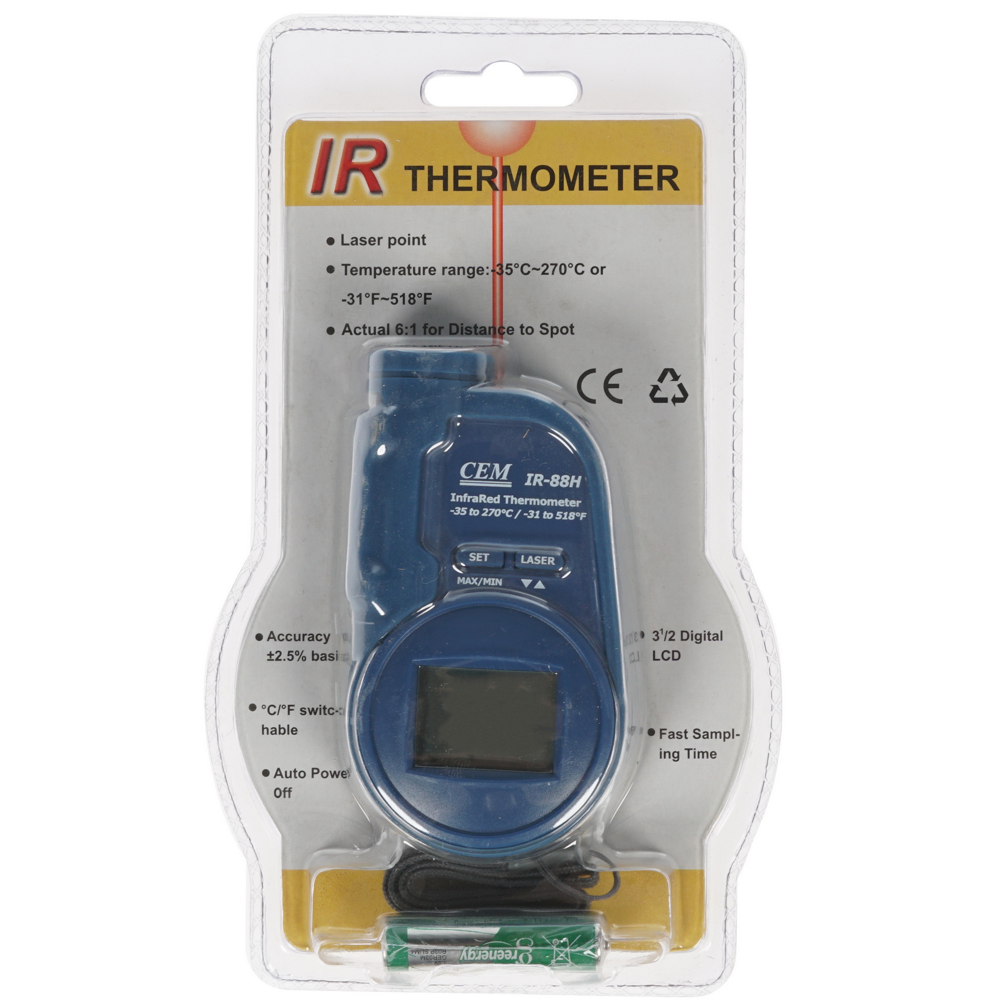Пирометр CEM IR-88H 1092659 STDN-0066898 - Вид №1
