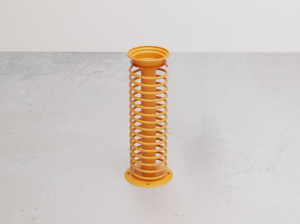 Металлическая пепельница для общественных мест