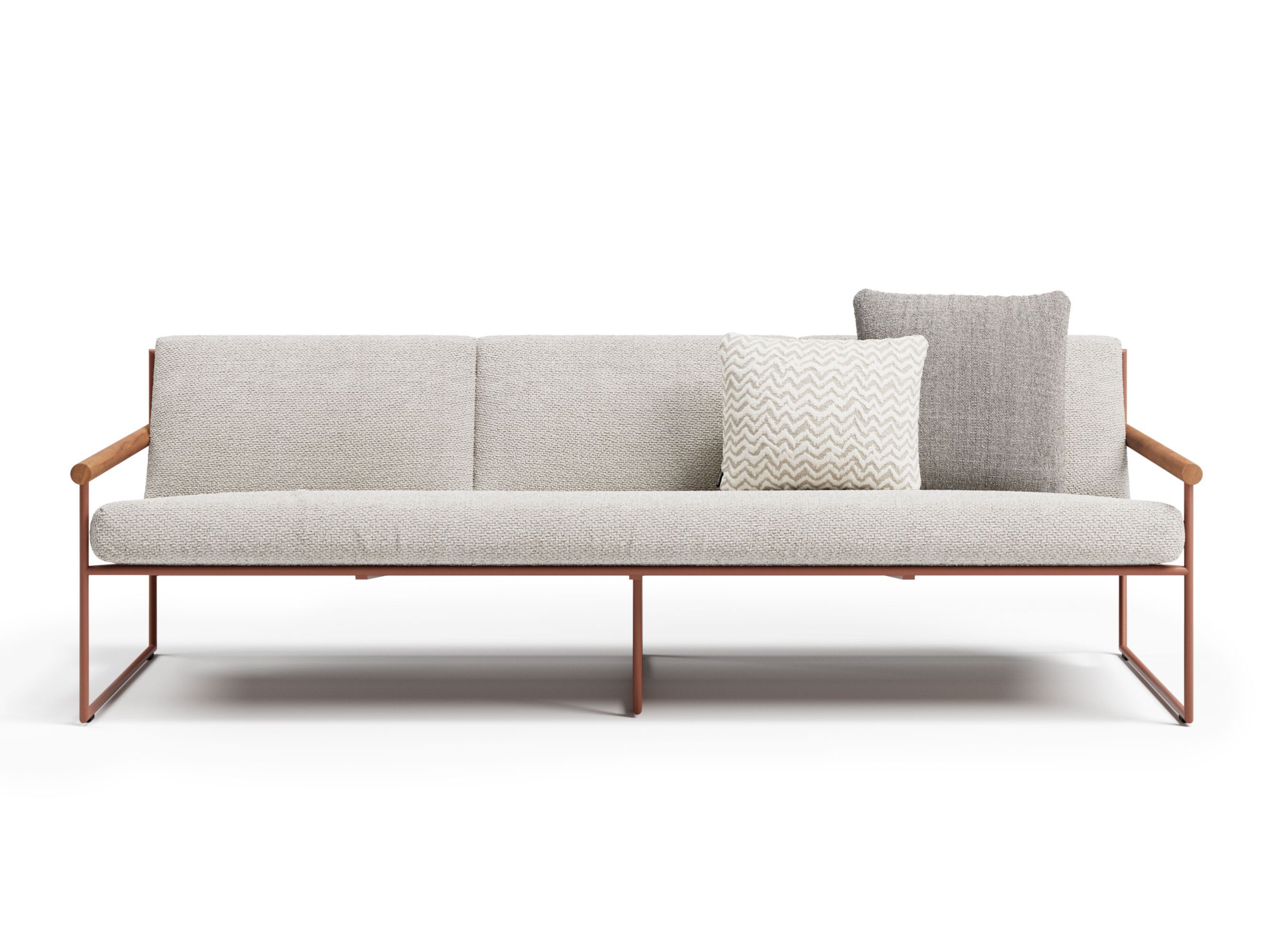 3-местный тканевый садовый диван Atmosphera труба ARCH-00081514 - Вид №13