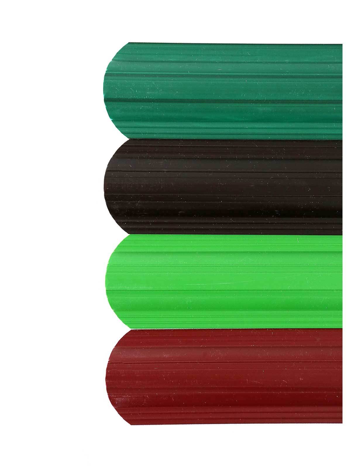 Штакетник пластиковый жёлтый RAL 1003 ГеоПластБорд GPBST-160 - Вид №7