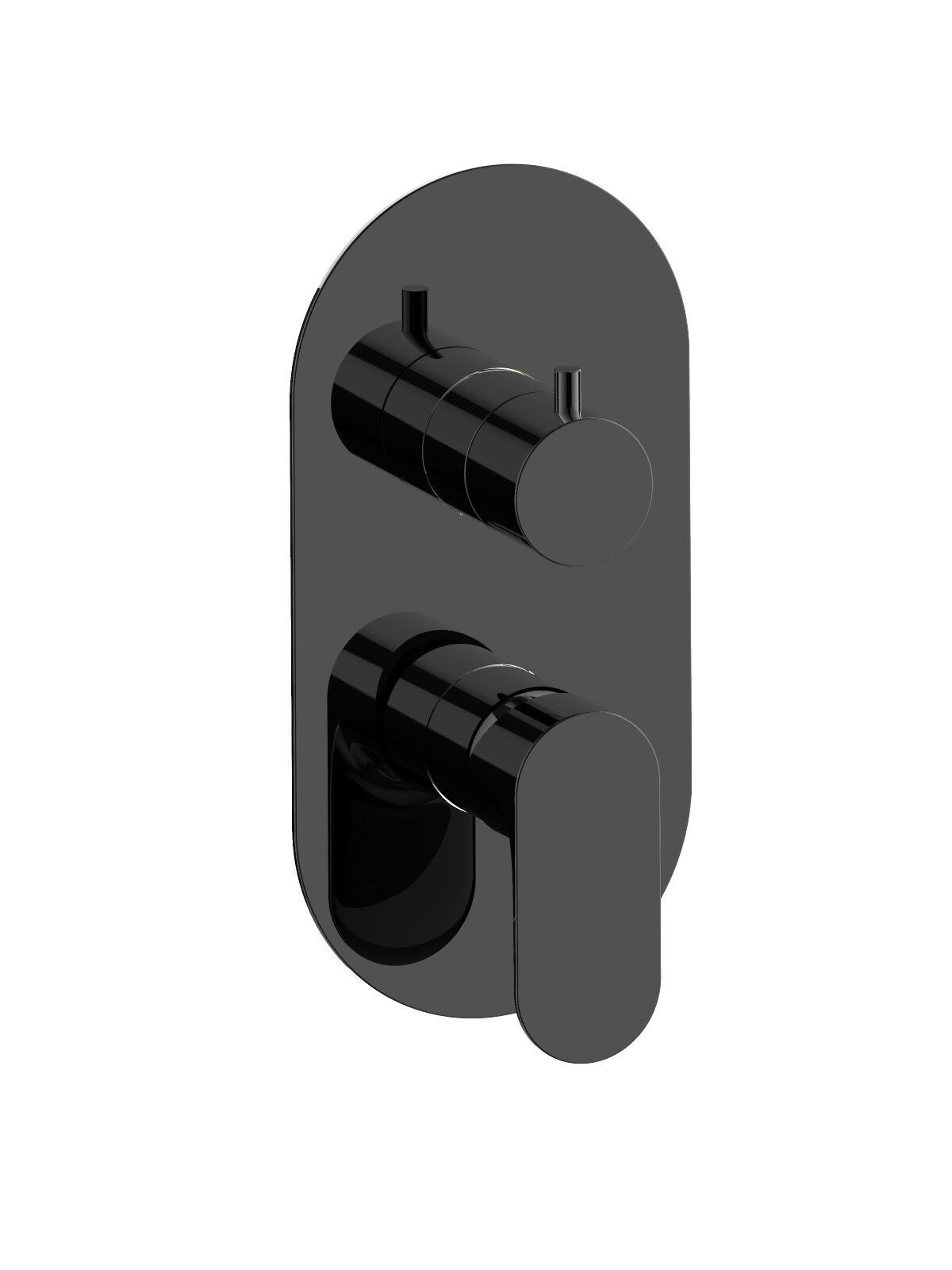 Однорычажный встраиваемый смеситель для душа с переключателем Rubinetterie Frattini Lea ARCH-00040442 - Вид №14