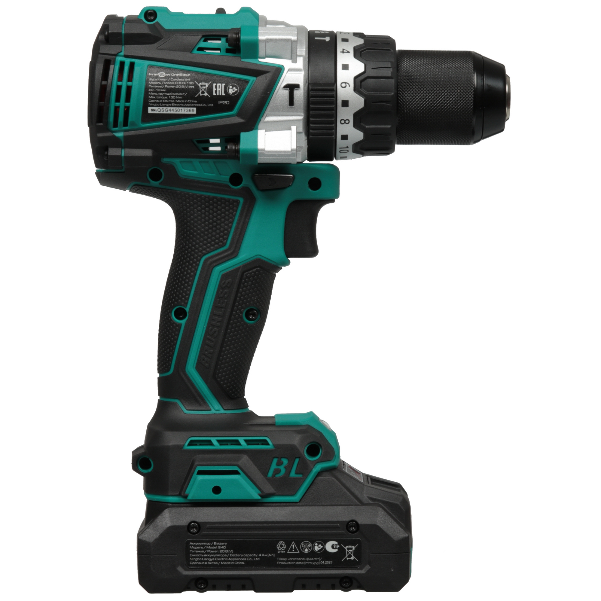 Дрель-шуруповерт FinePower OneBase CDHBL130 5433278 STDN-0111352 - Вид №2