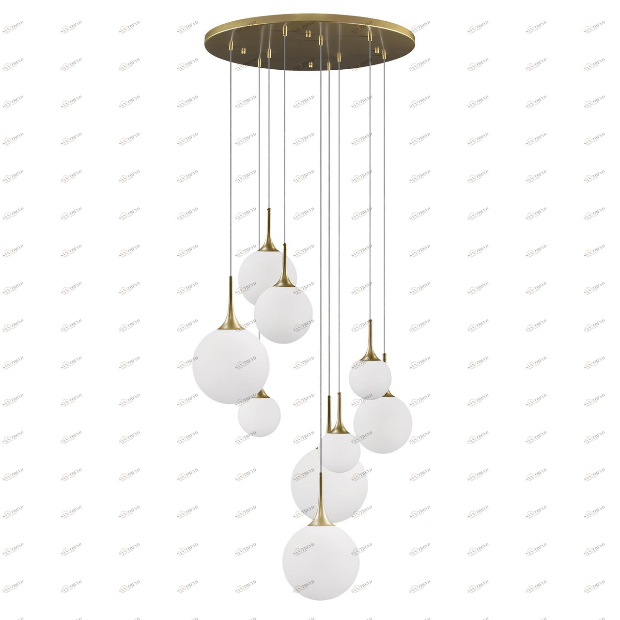 Подвесной светильник Lightstar Globo 813092 LIGHTSTAR ДИЗАЙНЕРСКИЕ, GLOBO 813 072219 Белый 