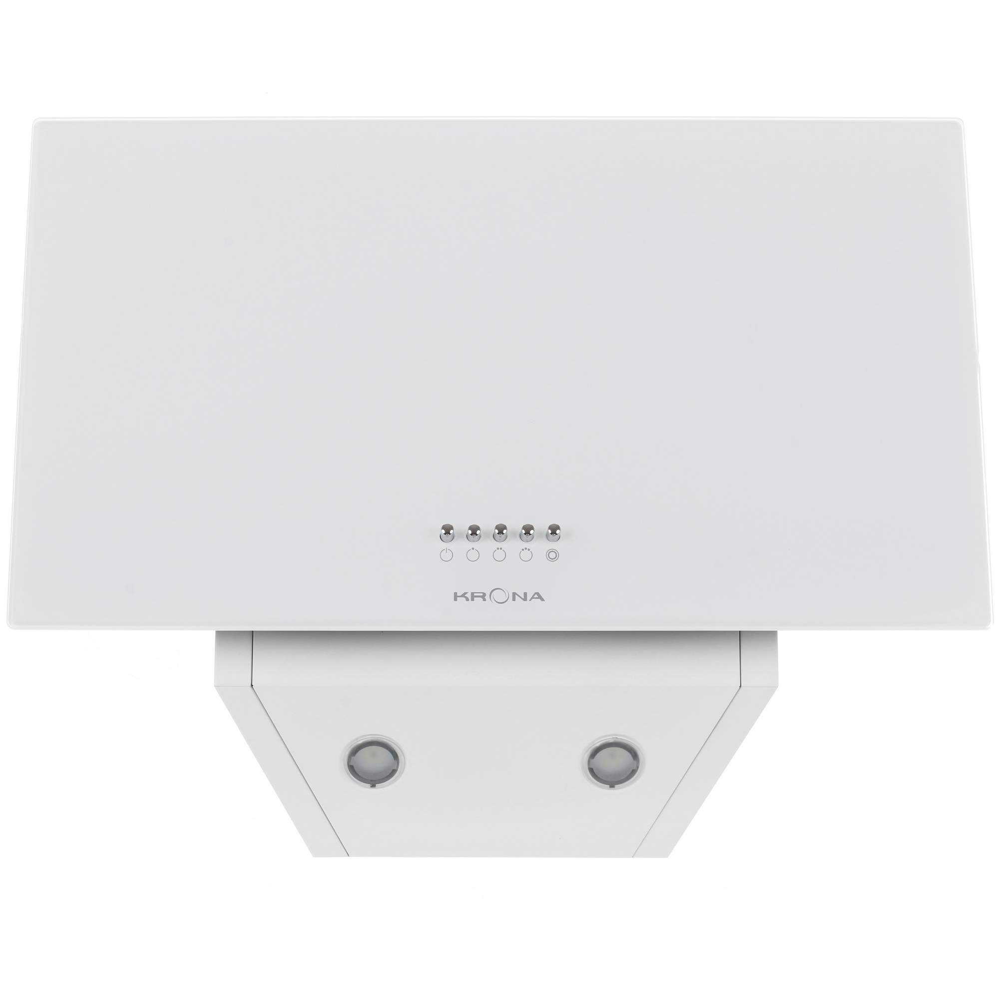 1611854 Вытяжка наклонная KRONA GABRIELE 600 white PB белый STDN-0055740 - Вид №1
