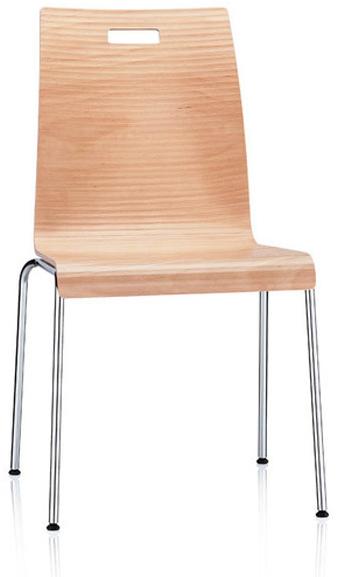 Brunner Стул штабелируемый из фанерованной древесины Prime sun-id-1391159 - Вид №1