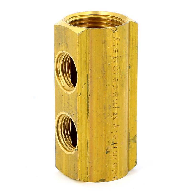 Коллектор ВВ 1" магистральный TIEMME 2 выхода 1/2"В 36мм 1970088 - Вид №1