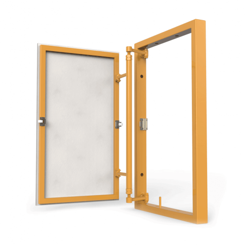 Ревизионный люк под плитку, распашной с регулировкой на присоске 300Х500 ВОЗРОЖДЕНИЕ sun-id-1025101 - Вид №2