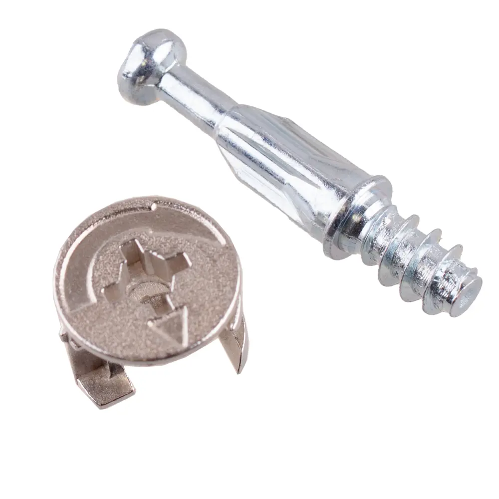 Набор эксцентриковых стяжек 16×24 мм сталь серебристый 4 шт. 89442769 Santreyd STLM-1583575