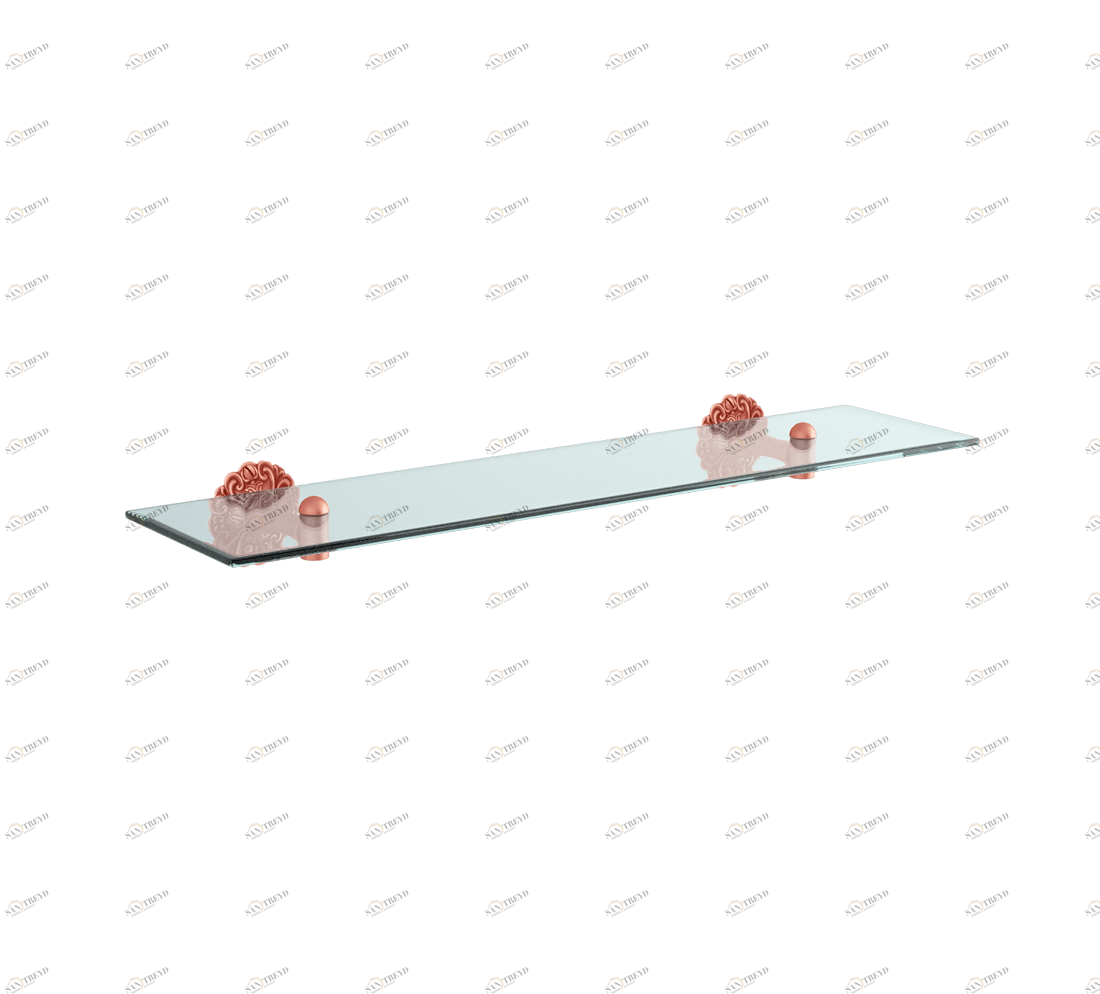 Gentry Home Настенный керамический подстаканник Ivy Медь GH101521 