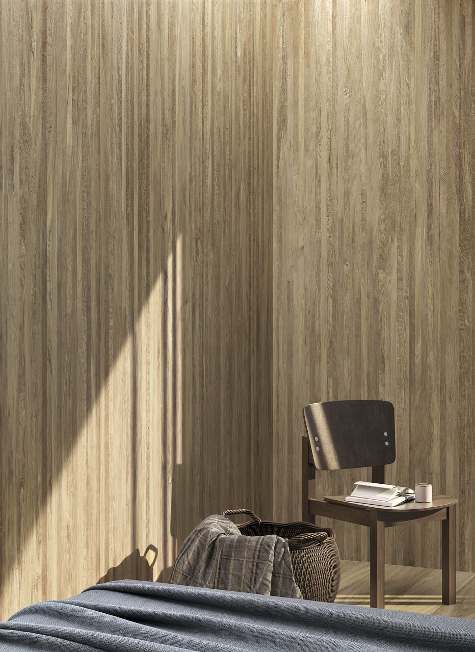 Пол / облицовка керамогранита под дерево CERAMICA FONDOVALLE Woodblock ARCH-00143823 - Вид №8