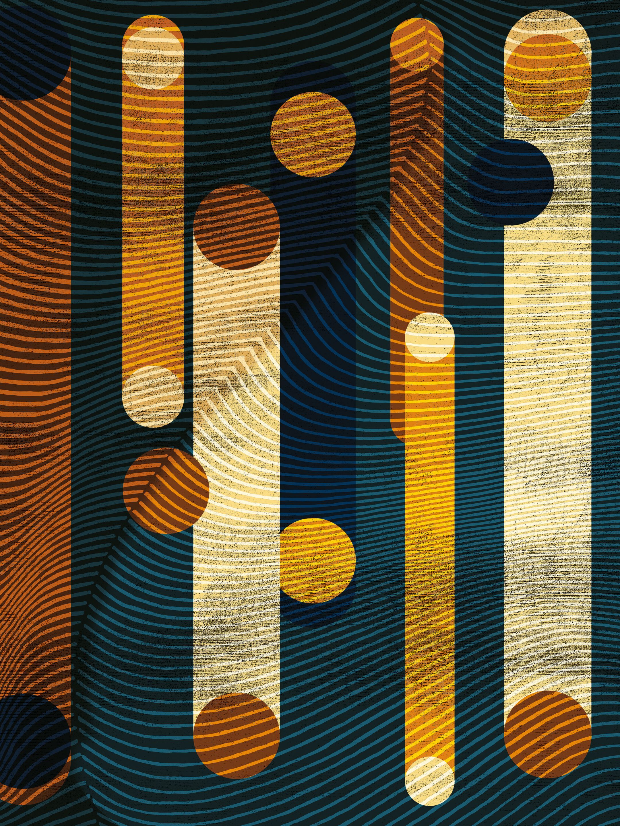 Ковер с рисунком Inkiostro Bianco Travelogue ARCH-00035057 - Вид №2