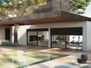 Тканевый навес с откидным навесом со встроенным освещением