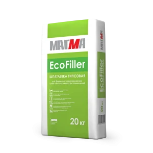 Шпаклевка гипсовая базовая Магма Eco Filler 20 кг