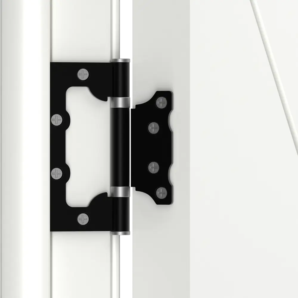 Дверь межкомнатная глухая Соло 3 60x200 см эмаль белый с замком и петлями 84761638 STLM-2146859 MARKEEVDOORS  - Вид №7