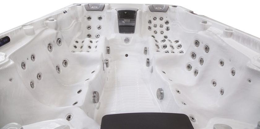 Gruppo Geromin Прямоугольный мини-бассейн с гидромассажем Peakline sun-id-1495531 - Вид №2