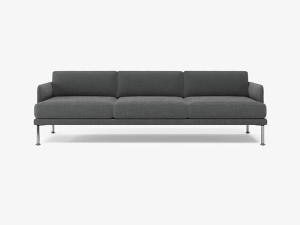 3-местный тканевый диван