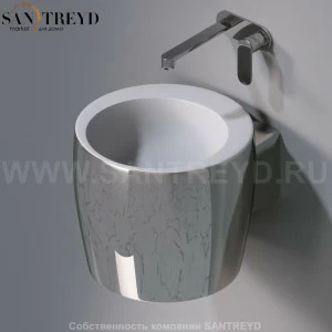 L102T0R0V1.251 Подвесная раковина настенная круглая A. e T. Italia SPOT