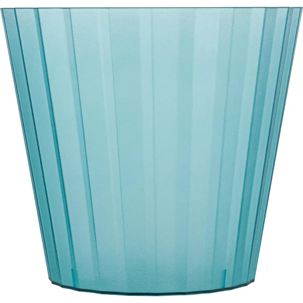 Кашпо для цветов Sand Cristallo ø16 см h14.6 см v2 л пластик зеленый INGREEN STLM-2069412