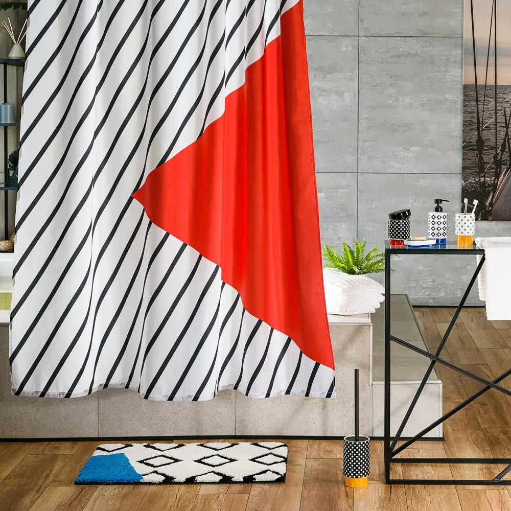 Ёршик для унитаза Moroshka Memphis цвет чёрный STLM-2127139 - Вид №6