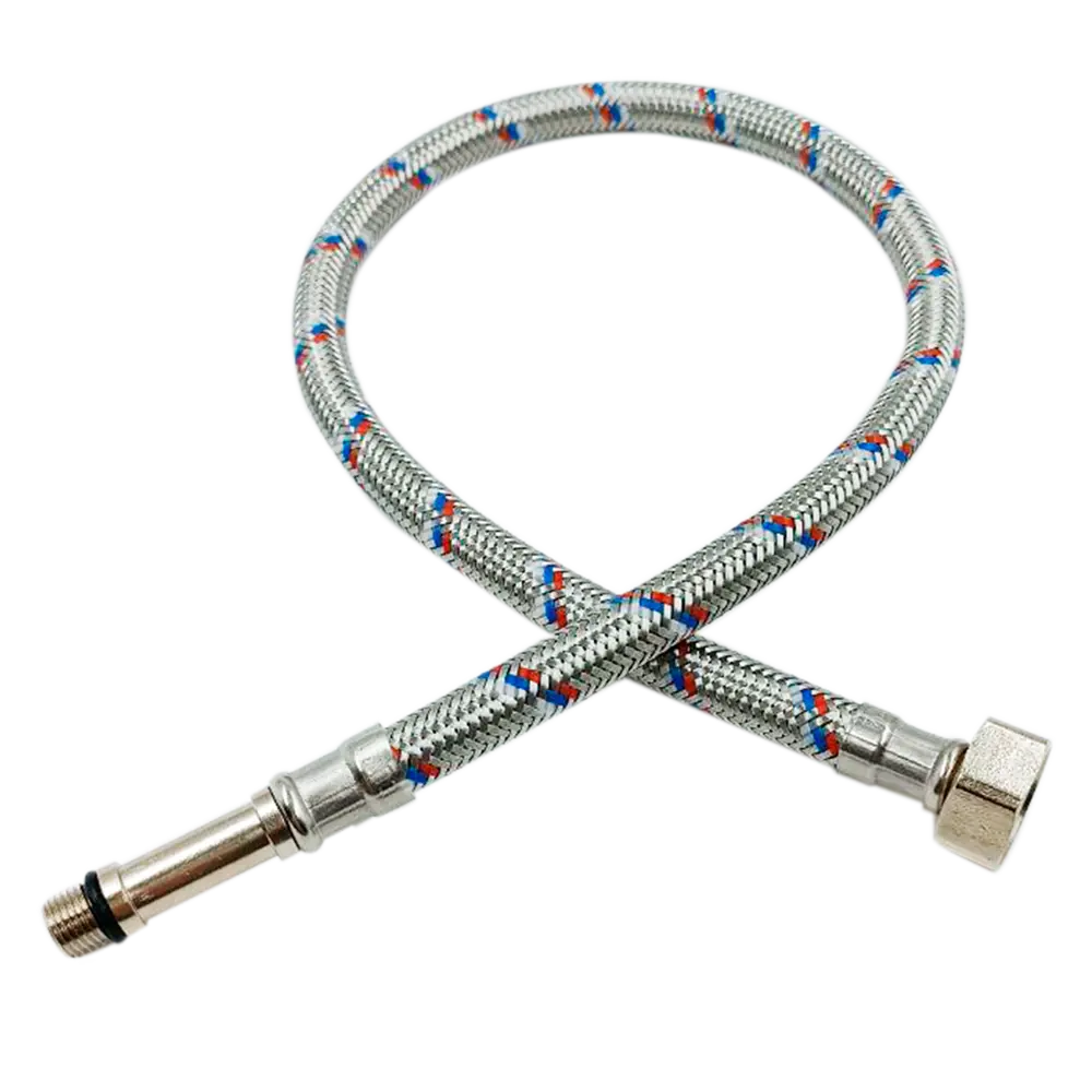 РОСТЕРМ - Гибкая подводка для смесителя с оплеткой из нержавеющей стали 89409406 STLM-1569091 - Вид №1