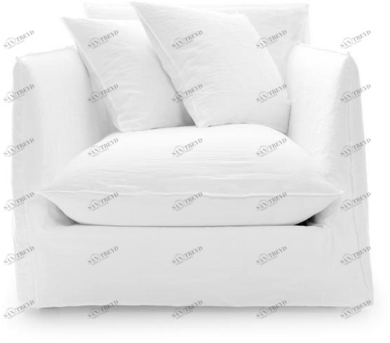 Gervasoni Кресло со съемным чехлом с подлокотниками Ghost sun-id-1437979