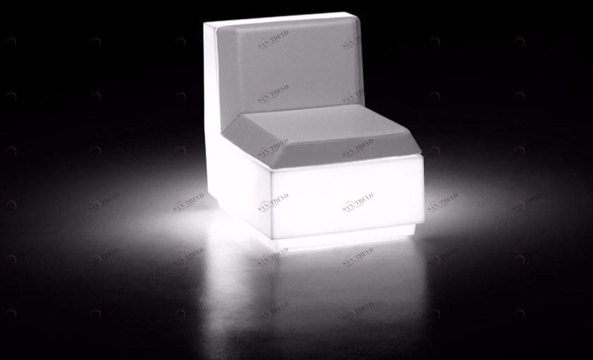 Plust Светящееся садовое кресло из полиэтилена Big cut sun-id-1346410