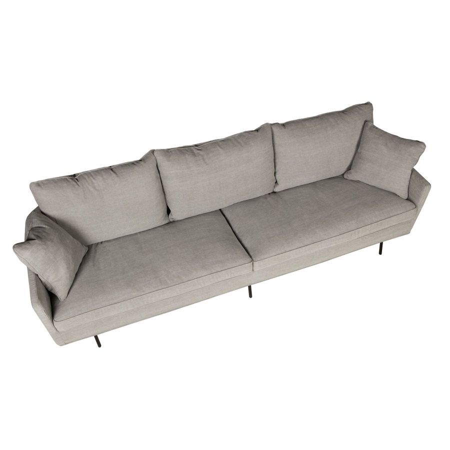 Диван Julia, четырехместный, светло-серый Sits S1274 - Вид №4