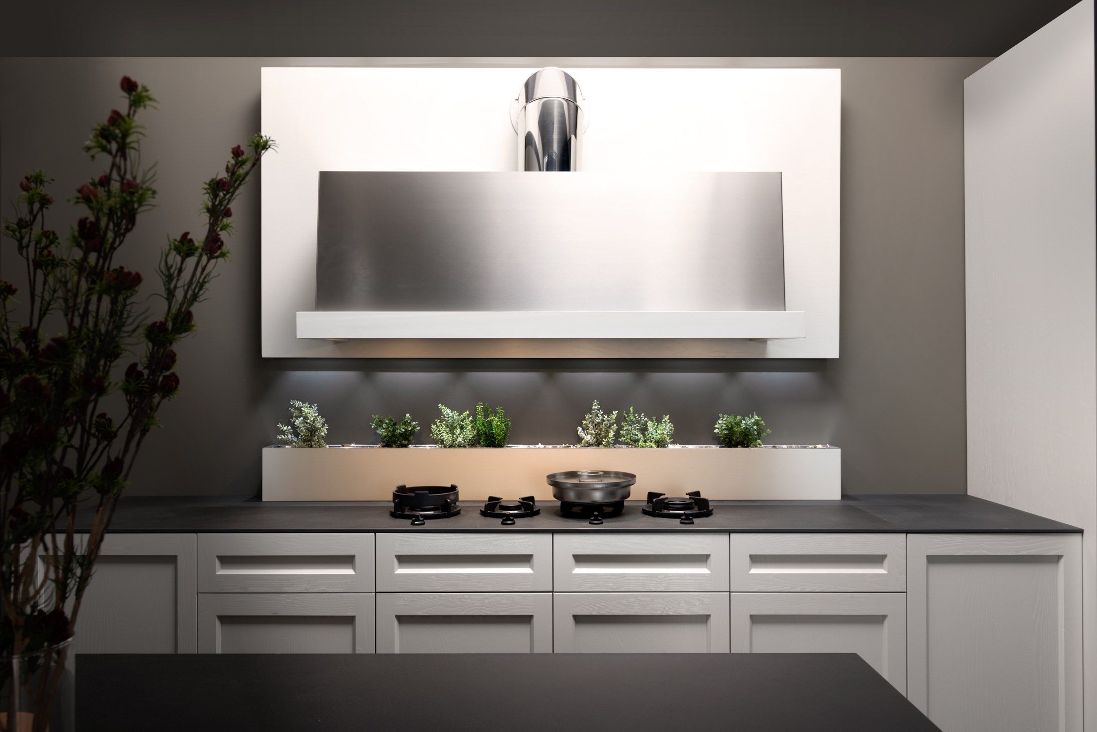 Кухня из массива дерева с островом Floritelli Cucine Kea ARCH-00139246 - Вид №2